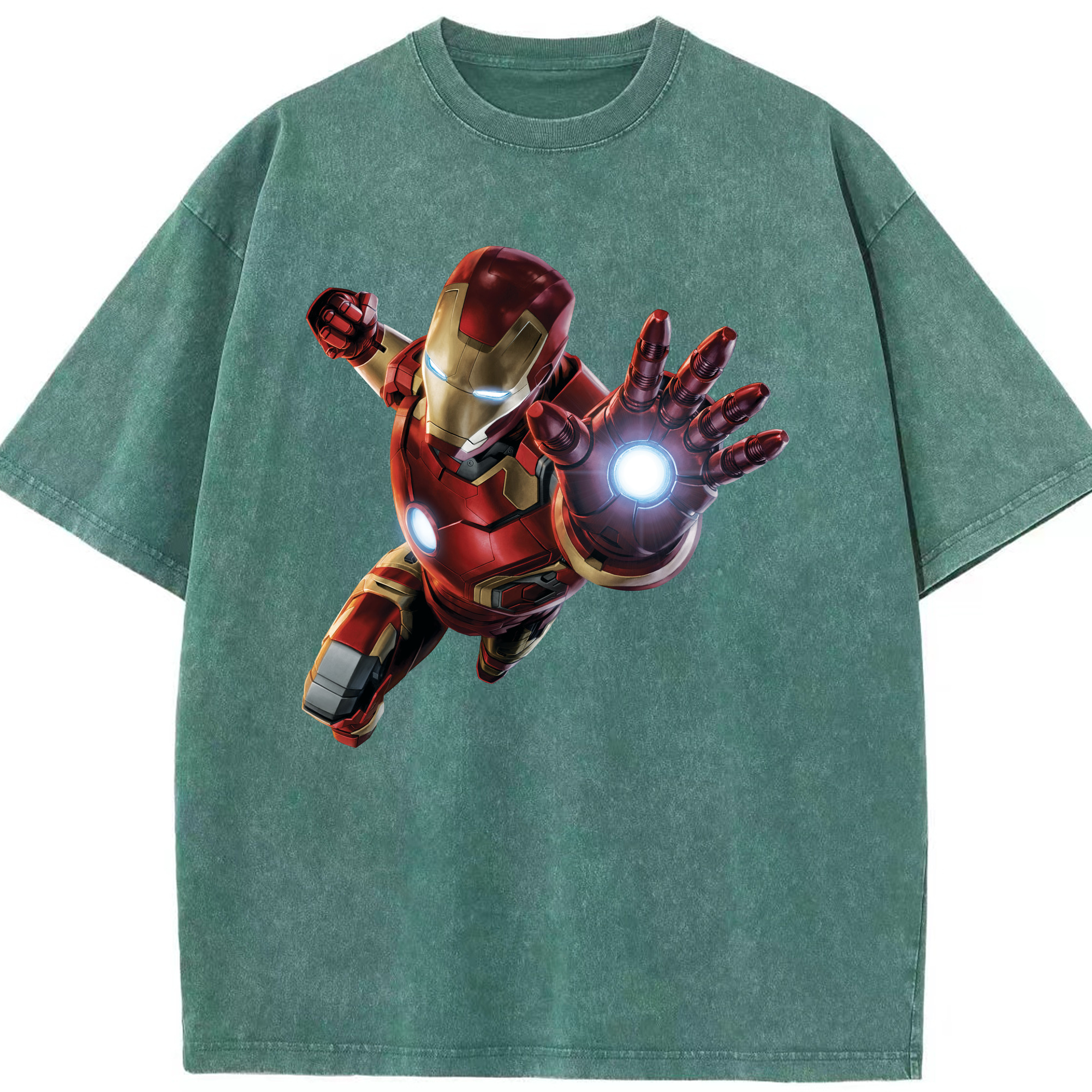 （画像用） アベンジャーズ The Avengers 綿100% ヴィンテージ風 半袖Tシャツ（フロントプリント）
